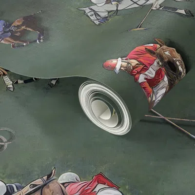 Spoonflower Peel And Stick Wallpaper Polo Players On Green 2' X 12' Removable