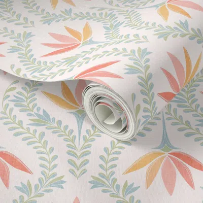 Spoonflower Peel And Stick Wallpaper Pretty Pastels 2' X 12' Removable