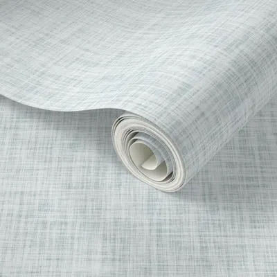 Spoonflower Peel And Stick Wallpaper Salty Linen 2' X 12' Removable