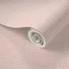 Spoonflower Peel And Stick Wallpaper Small Glass Dash - Peach 2' X 12' Removable In Pink