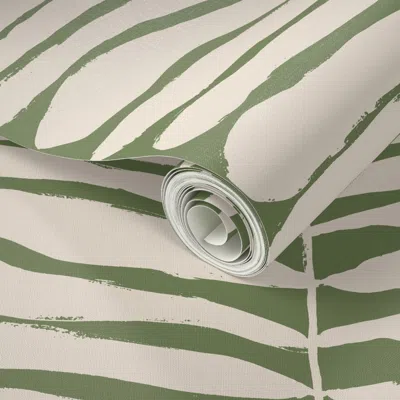 Spoonflower Peel And Stick Wallpaper Soul Garden Alga Prado 2' X 12' Removable In Multi