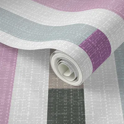 Spoonflower Peel And Stick Wallpaper Styling Stripes-large 2' X 12' Removable