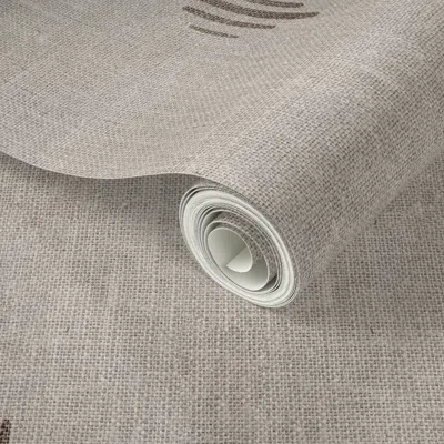 Spoonflower Peel And Stick Wallpaper Tan Western Pockets 2' X 12' Removable