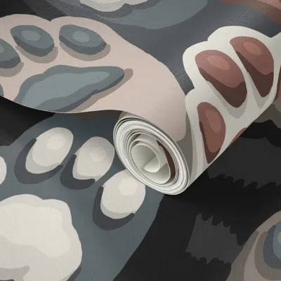 Spoonflower Peel And Stick Wallpaper Toe Beans // Small Scale 2' X 12' Removable