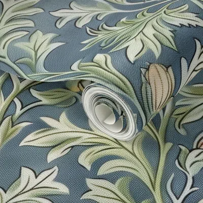Spoonflower Peel And Stick Wallpaper Trendy Stylish Belle Epoque Floral-10 2' X 12' Removable