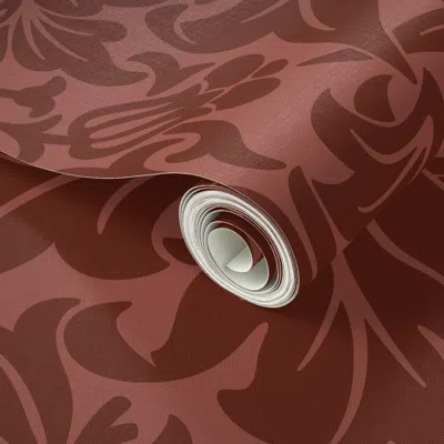 Spoonflower Peel And Stick Wallpaper William Morris Tulip Monochrome 6 2' X 12' Removable