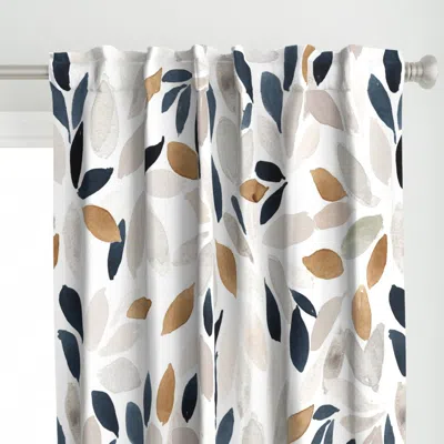 Spoonflower Petal Prism Xl - Dark Curtain Panel