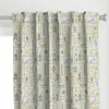 Spoonflower Peter Pan Neverland Magic Curtain Panel