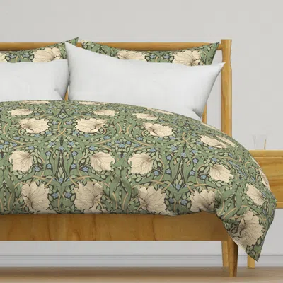 Spoonflower Pimpernel By William Morris Duvet Cover