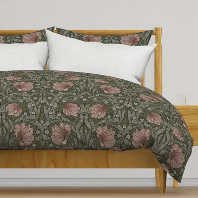 Spoonflower Pimpernel William Morris Duvet Cover