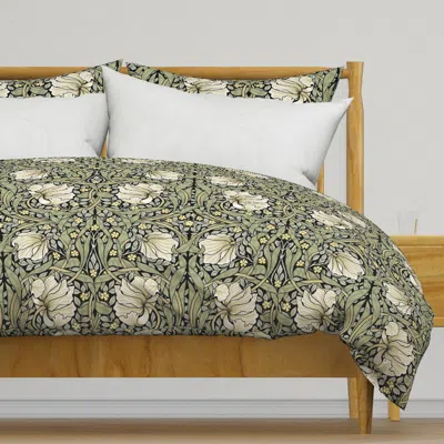 Spoonflower Pimpernel William Morris Duvet Cover