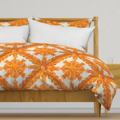 Spoonflower Pineapple Quilt Duvet Cover