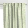 Spoonflower Pinecone4 White On C8d4a4 Curtain Panel