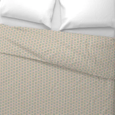Spoonflower Pinkflorals Wide Cotton Sateen 3.5 oz 26" X 20" Standard Knife Edge