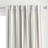 Spoonflower Plait Herringbone Stripe Curtain Panel