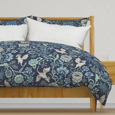 Spoonflower Pollinator Dragons Traditional Duvet Cover