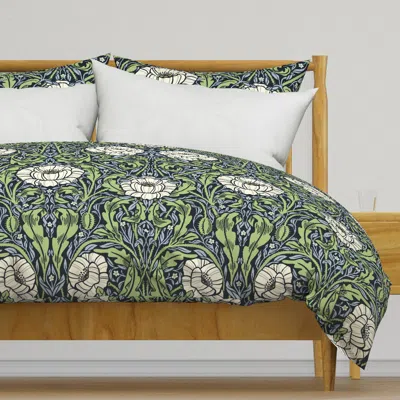 Spoonflower Poppies For Peace Arts And Duvet Cover