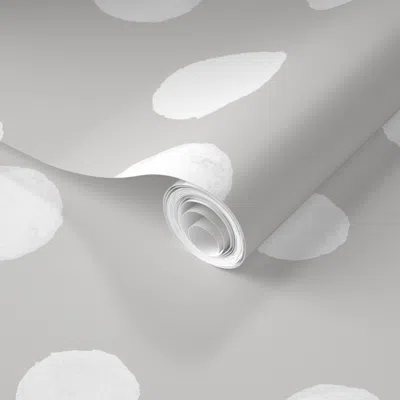 Spoonflower Pre-pasted Wallpaper 8259-mauve-greige-lod-dvd-scale-same-as-7993 2' X 12' Removable