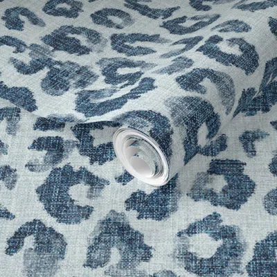 Spoonflower Pre-pasted Wallpaper Animal Skin 6a 2' X 12' Removable In Multi