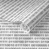 Spoonflower Pre-pasted Wallpaper Binary Code In Black And White 2' X 12' Removable