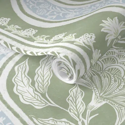Spoonflower Pre-pasted Wallpaper Border Aab597 2' X 12' Removable