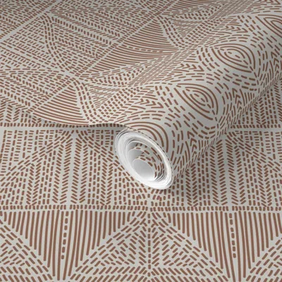 Spoonflower Pre-pasted Wallpaper Coco Abella Iveta Abolina 2' X 12' Removable