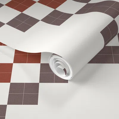 Spoonflower Pre-pasted Wallpaper Cottage Patchwork Quilt 2' X 12' Removable