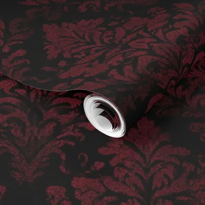 Spoonflower Pre-pasted Wallpaper Gothic Halloween 29  Removable