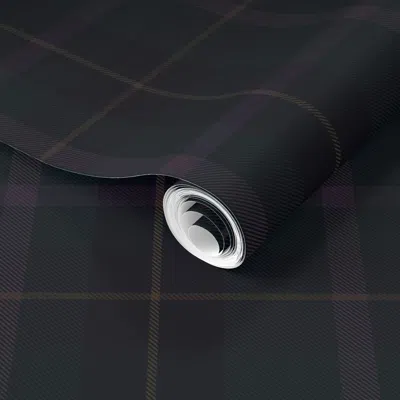 Spoonflower Pre-pasted Wallpaper Highland Thistle Small  Removable