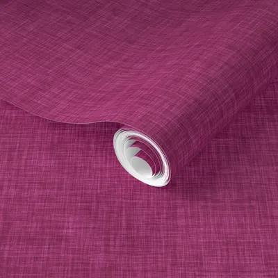 Spoonflower Pre-pasted Wallpaper Orchid Linen No. 1 2' X 12' Removable