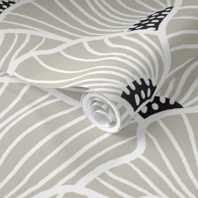 Spoonflower Pre-pasted Wallpaper San Diego (light) 2' X 12' Removable In Multi