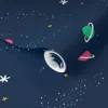 Spoonflower Pre-pasted Wallpaper Space Pattern 2' X 12' Removable In Multi
