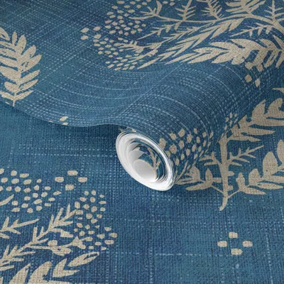 Spoonflower Pre-pasted Wallpaper Stella West Eureka 2' X 12' Removable