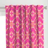 Spoonflower Preppy Spring Bamboo Curtain Panel