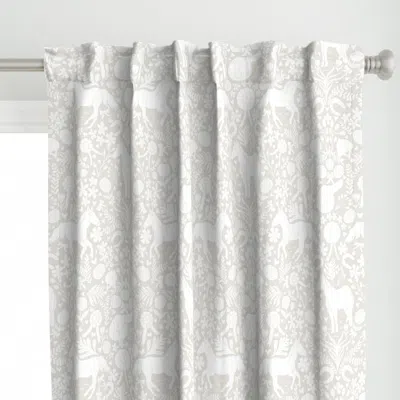 Spoonflower Pretty Horse Decor For Curtain Panel