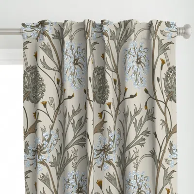 Spoonflower Queen Anne Color Curtain Panel