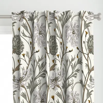 Spoonflower Queen Anne Color Curtain Panel