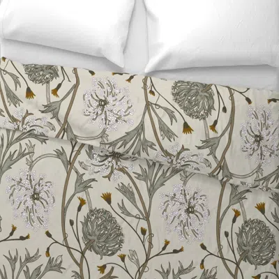 Spoonflower Queen Anne's Lace King Pillow Sham