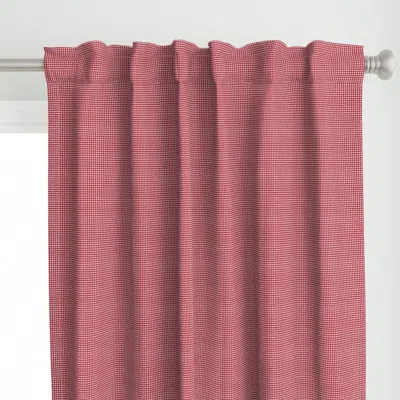 Spoonflower Red And Black Team Color Curtain Panel