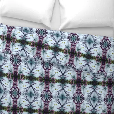 Spoonflower Redbud 2 Wide Cotton Sateen 3.5 oz 26" X 20" Standard Knife Edge