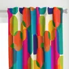 Spoonflower Retro Capsule Abstract 22 Curtain Panel