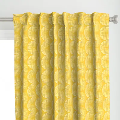 Spoonflower Ribbons - Small / Curtain Panel