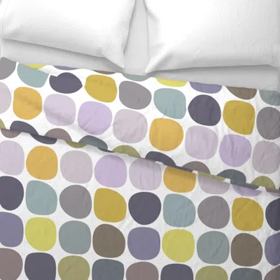Spoonflower River Rocks Wide Cotton Sateen 3.5 oz 26" X 20" Standard Knife Edge