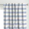 Spoonflower Rowboat Stripe - Bay On Curtain Panel