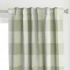 Spoonflower Rustic Gingham Oversized Curtain Panel