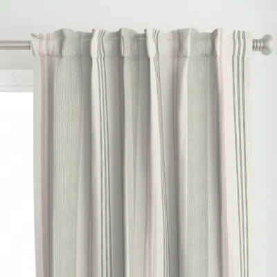 Spoonflower Rustic Textured Farmhouse Curtain Panel
