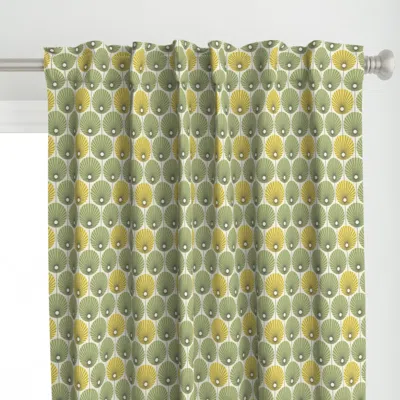 Spoonflower (s) Abstract Retro Curtain Panel
