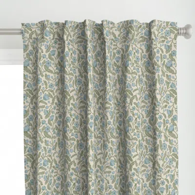 Spoonflower (s) Frenchie Romantic Curtain Panel
