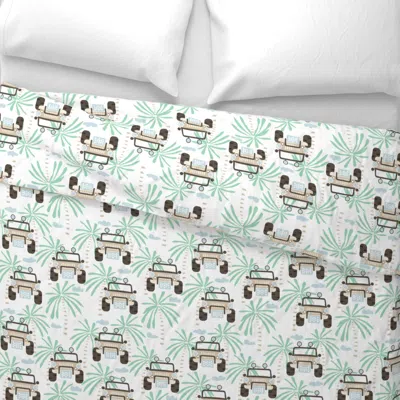 Spoonflower Safari Wide Cotton Sateen 3.5 oz 26" X 20" Standard Knife Edge