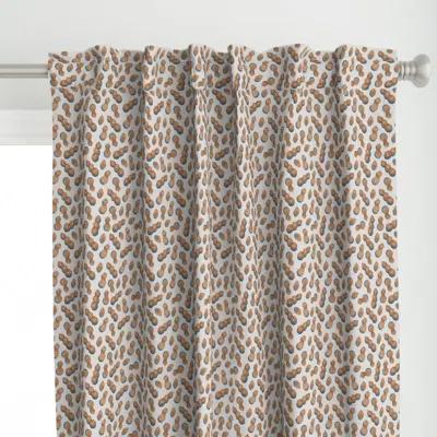 Spoonflower Salted Peanuts Curtain Panel